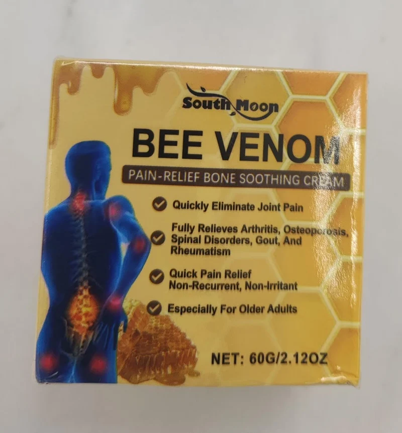 South Moon Bee Venom Soothing Cream 60g moisturizing body cream with bee venom extract for daily body care — image 5
