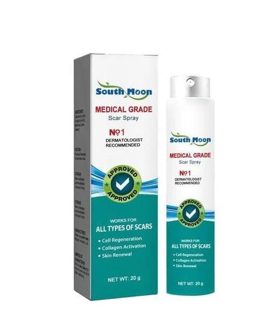 South Moon Scar Spray 20g medical grade skin care spray for scar appearance treatment and skin regeneration care