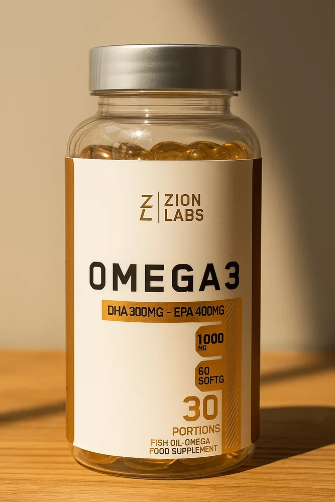 Zion Labs - Omega 3 Fish Oil (Original) — image 3
