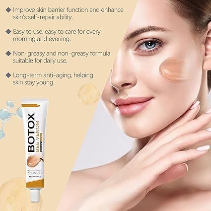 OUHOE Bee Venom Wrinkle Cream 20g anti-aging facial moisturizer for hydrated and smoother-looking skin — image 6