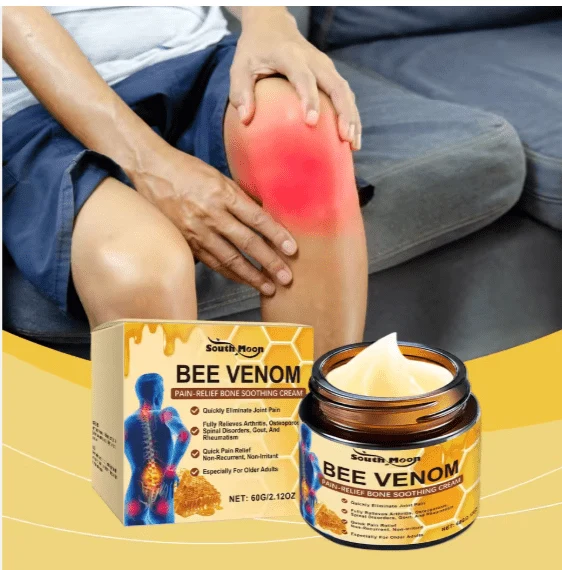 South Moon Bee Venom Soothing Cream 60g moisturizing body cream with bee venom extract for daily body care — image 3