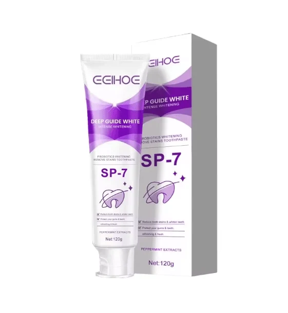 Deep Clean Whitening Toothpaste 120g for plaque removal, fresh breath and daily oral hygiene care