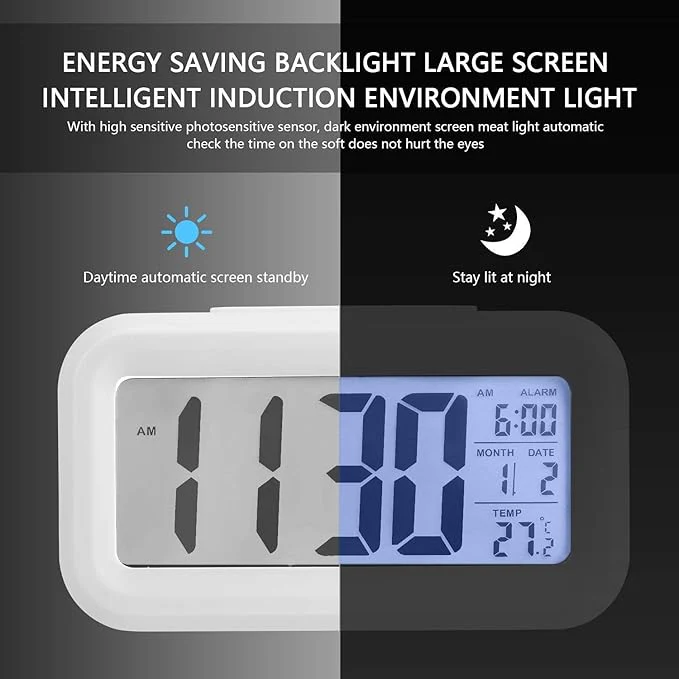 Digital LCD Alarm Clock — image 5