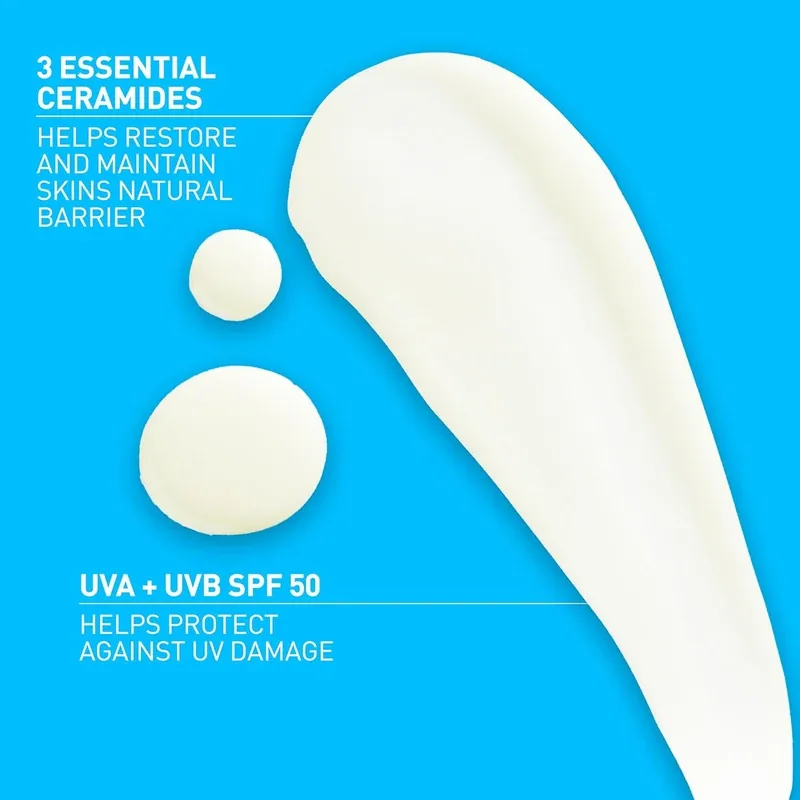 CeraVe Invisible Mineral Sunscreen SPF 50 face sunscreen with ceramides and niacinamide for UVA UVB protection. — image 3