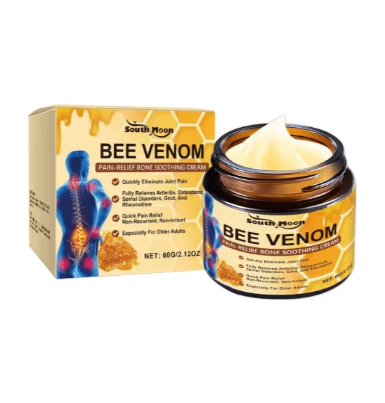 South Moon Bee Venom Soothing Cream 60g moisturizing body cream with bee venom extract for daily body care — image 6