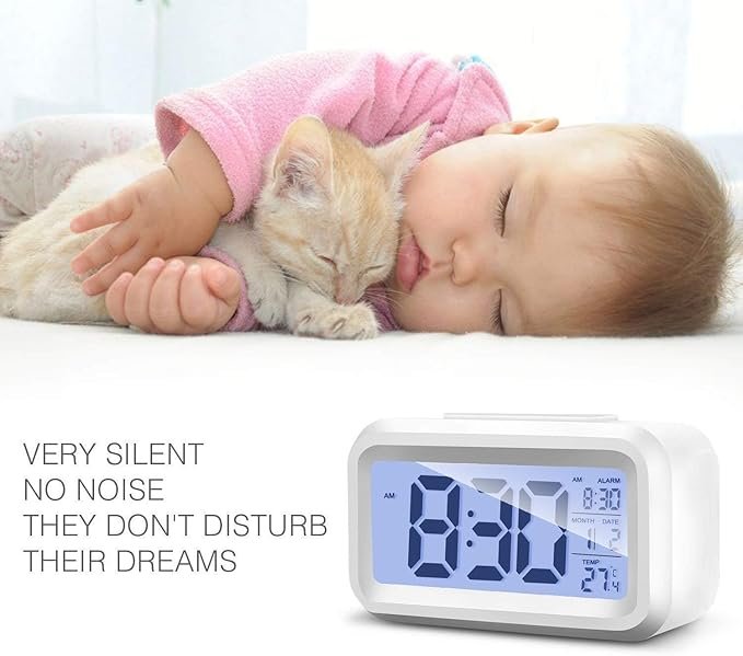 Digital LCD Alarm Clock — image 4
