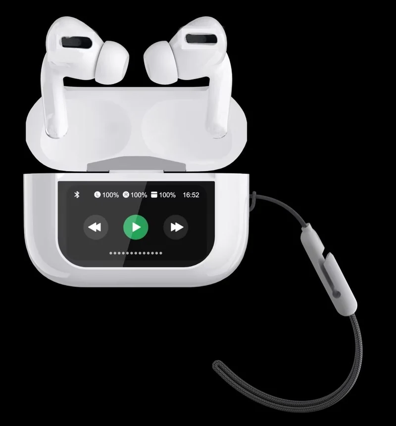 Z90 Pro wireless Bluetooth earbuds with ANC, LED charging case, touch controls, and deep bass stereo sound — image 4