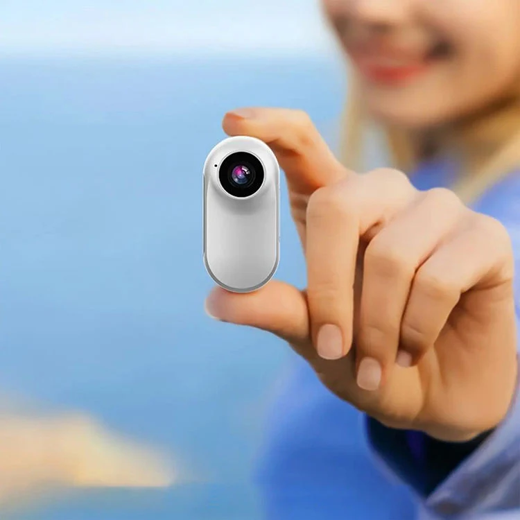 Mini Motion View rechargeable clip-on portable mini camera with USB charging accessories — image 3