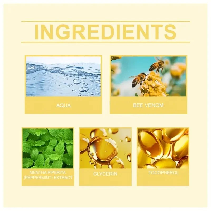 HOUKEA Bee Venom Skin Care Cream 30g moisturizing face cream with bee venom extract for smoother and healthier-looking skin — image 3