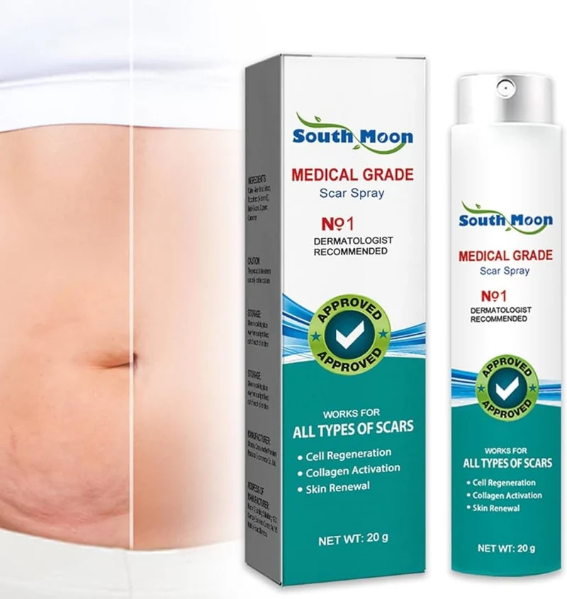 South Moon Scar Spray 20g medical grade skin care spray for scar appearance treatment and skin regeneration care — image 3
