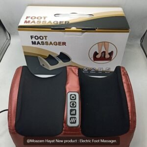 Electric 3-in-1 Foot Massager - Heat, Vibration & Kneading